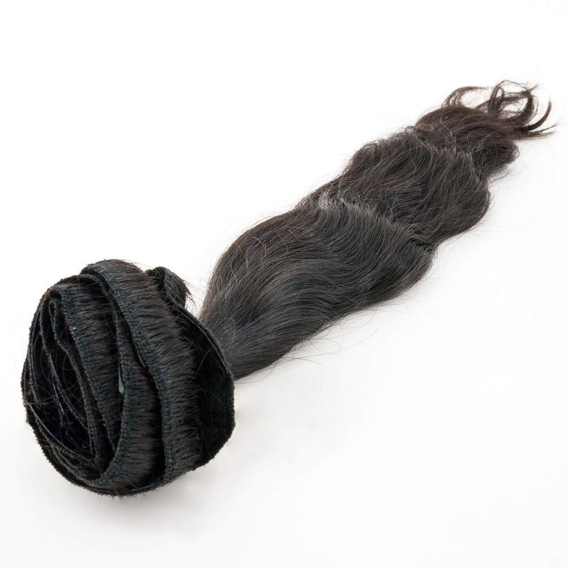 Indian Wavy Natural Black Clip-In